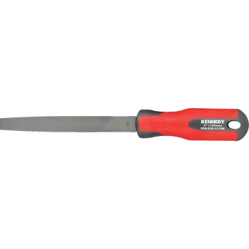 6" (150MM) Flat Second Engineers File + Handle