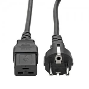 Tripp Lite Eu Computer Power Cord C19 To Schuko 16a 250v 16 Awg 8ft