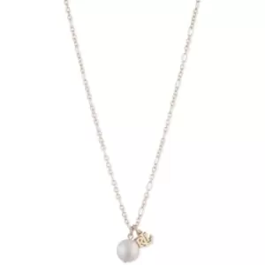 Lauren by Ralph Lauren Lauren Ralph Lauren Gold Pearl LRL Logo Necklace - Gold