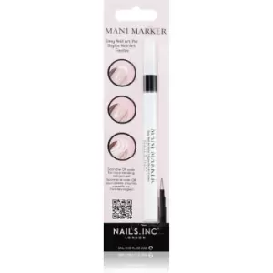 Nails Inc. Mani Marker decorative nail varnish in an application pen White 3 ml