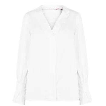 Salsa Plain Blouse - White