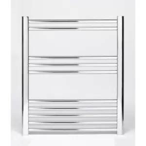 Towelrads Hamilton Curved Towel Radiator, 700x400mm - Chrome