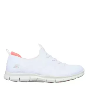 Skechers Webbing Engineered Knit Stretch - White