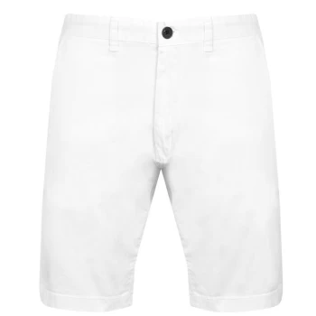 Jack Wills Slim Chino Shorts - White