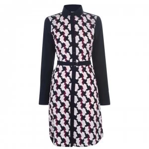 DKNY Print Shirt Dress - POWDER Pink