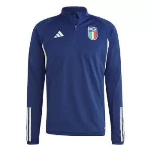 adidas Italy Tiro 23 Training Top Mens - Blue