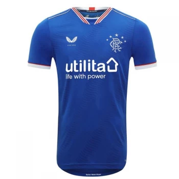 Castore Rangers Home Shirt 2020 2021 Junior - Blue