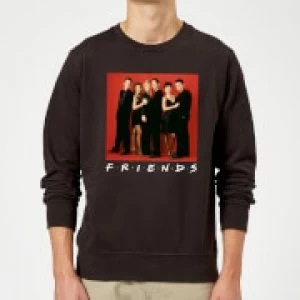 Friends Character Pose Sweatshirt - Black