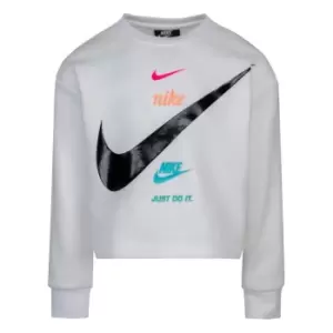 Nike Crew Sweater Infant Girls - White