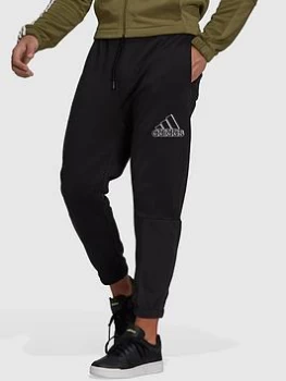 adidas Brand Love Pants - Black, Size S, Men