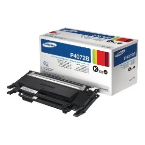 Samsung Toner cartridge 2 pack CLT P4072B CLT P4072BELS Original Black 3000 pages