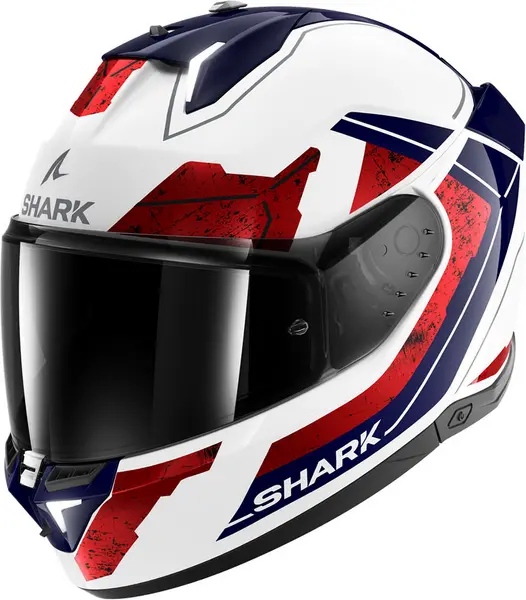 Shark SKWAL i3 Rhad White Chrom Red WUR Full Face Helmet L