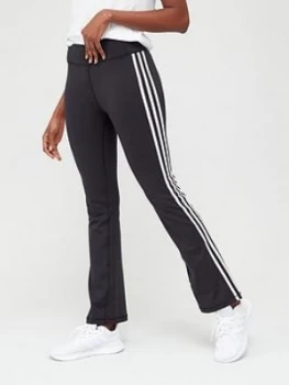 adidas Brushed 3S Flared Pant - Black, Size XS, Women