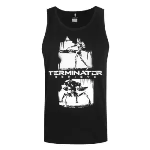 Terminator Mens Genisys Graffiti Vest (L) (Black)