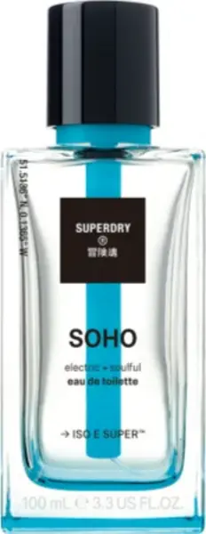 Superdry Iso E Super Soho Eau de Toilette For Him 100ml