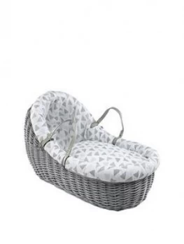 Clair De Lune Sparkling Muslin Willow Bassinet