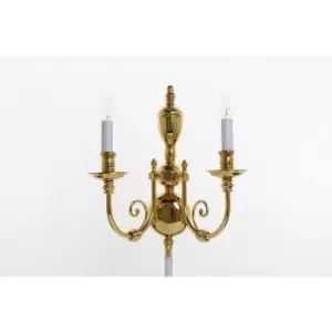 28impex - Wall light Beveren Polished brass 2 bulbs 36cm