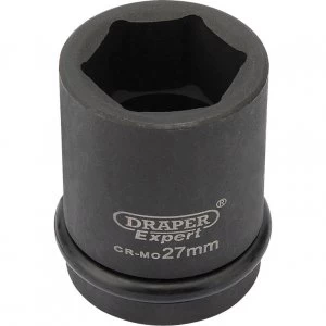 Draper Expert 3/4" Drive Hexagon Impact Socket Metric 3/4" 27mm