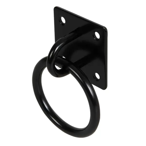 Fixman Chain Plate Black - Ring 50mm x 50mm