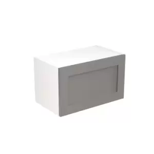 KitchenKIT Shaker 60cm Wall Bridge Unit - Matt Dust Grey