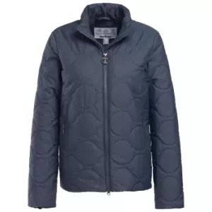 Barbour Womens Bindweed Quilted Jacket Summer Navy 10