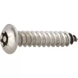 TOOLCRAFT 88114 Raised head self-tapping screw 4.2mm 13mm Pin-in-torx Stainless steel 10 pc(s)