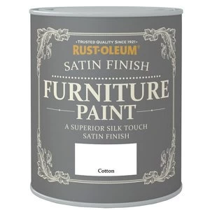 Rust-Oleum Cotton Satin Furniture Paint 125ml