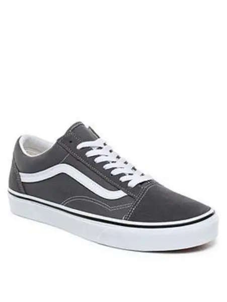 Vans Pewter / True White Old Skool Shoes