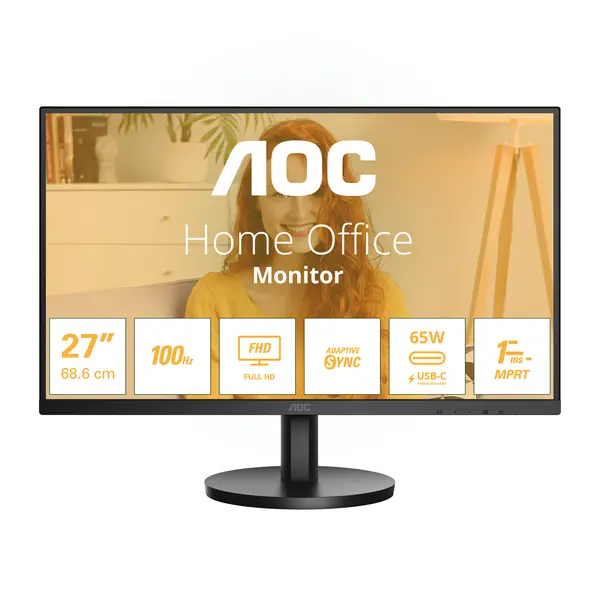 AOC Basic Line 27" 27B3CA2 Full HD IPS LED Monitor