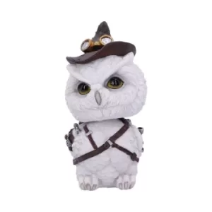 Feathered Inventor Owl Figurine