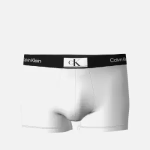 Calvin Klein Mens Trunks - White - S