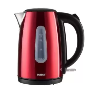 Tower T10015R 1.7L Jug Kettle - Red