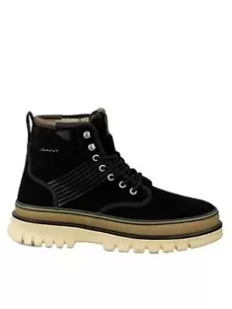 GANT Nebrada Mid Boot, Black, Size 42, Men