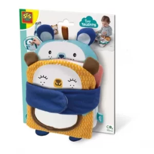 Ses Creative Tiny Talents Childrens Family Hugs Soft Cloth Photo Book- Unisex