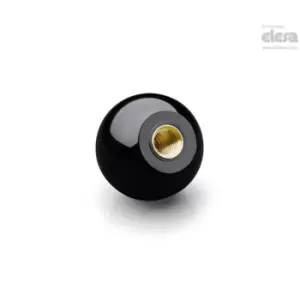 ELESA PLX Spherical knobs Duroplast Boss with threaded hole PLX.20 B-M4