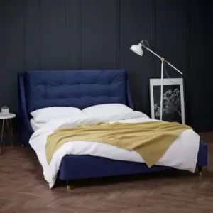 Sloane King Size Bed Blue