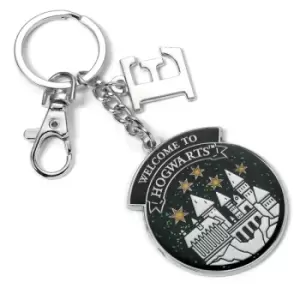 Harry Potter Personalised Hogwarts Keyring E Initial