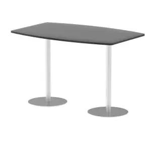 Italia Poseur Table High Gloss 1800 Top 1145 High Black