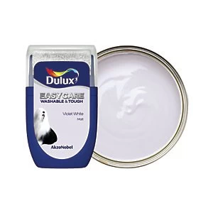 Dulux Easycare Washable & Tough Violet White Matt Emulsion Paint 30ml