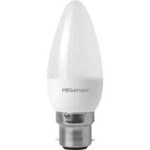 Megaman 5.5W LED BC B22 Candle Warm White - 143314