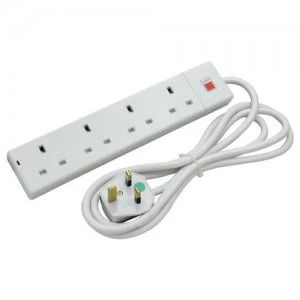 Lindy 70145 surge protector 4 AC outlet(s) 250 V 2m White