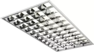 KnightsBridge 230V IP20 4x36W T8 HF Emergency CAT2 Modular Fluorescent Fitting 600x1200mm