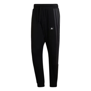 adidas TRVL 3-Stripes Pants Mens - Black