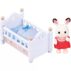 Sylvanian Families Chocolate Rabbit Baby Set