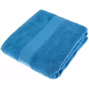 HOMESCAPES Turkish Cotton Cobalt Blue Jumbo Towel - Cobalt Blue