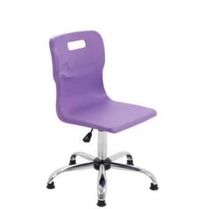 TC Office Titan Swivel Senior Chair with Glides 435-525mm, Purple