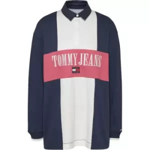 Tommy Jeans Tjw Archive Blocking Rugby Polo - Multi