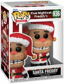 Five Nights At Freddy's Christmas Santa Freddy vinyl figurine no. 936 Funko Pop! multicolour