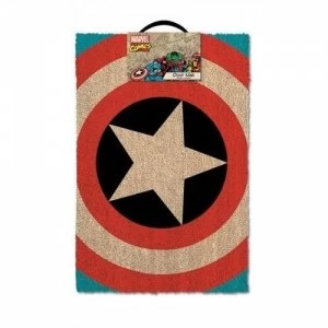 Marvel Comics Captain America Shield Door Mat