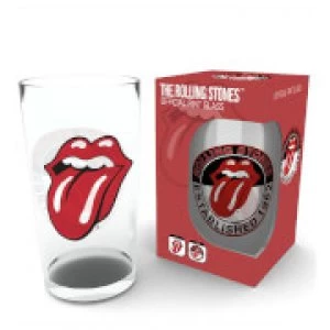 The Rolling Stones Tongue Pint Glass